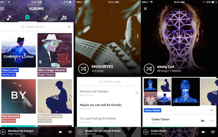 Baboom é app do mais novo serviço de streaming de música (Foto: Divulgação/AppStore)
