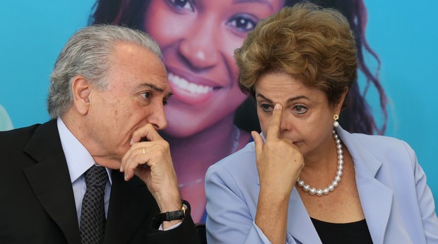 Dilma Rousseff e Michel Temer (Foto: Reprodução/Agência Brasil)