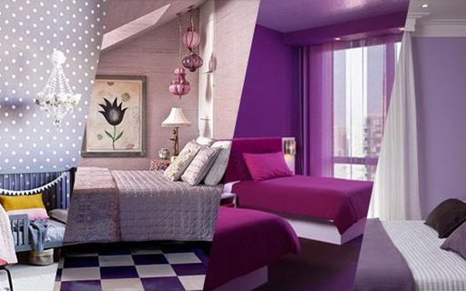 15 quartos incríveis decorados com roxo e lilás