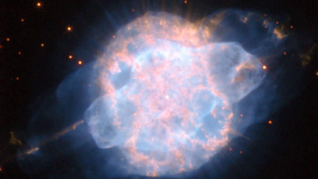 Registro feito pelo Hubble da nebulosa (Foto: Divulgação/NASA)