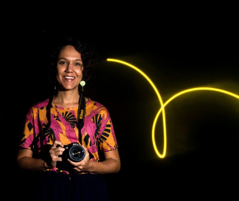 Carol Garcia é especializada em arte urbana. — Foto: Arquivo Pessoal