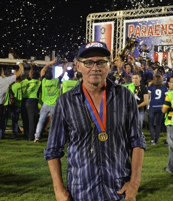 Walter Lima, treinador do São Francisco (Foto: Dominique Cavaleiro/GloboEsporte.com)