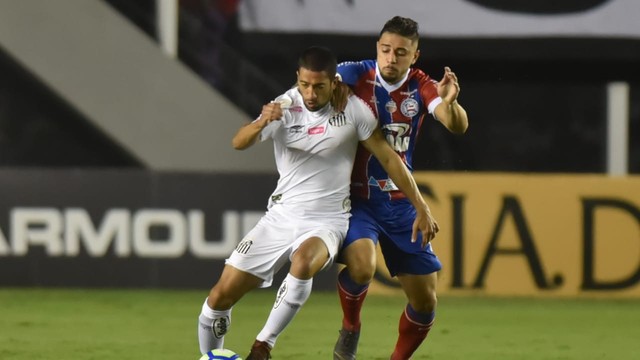 Santos e Bahia se enfrentaram na Vila Belmiro