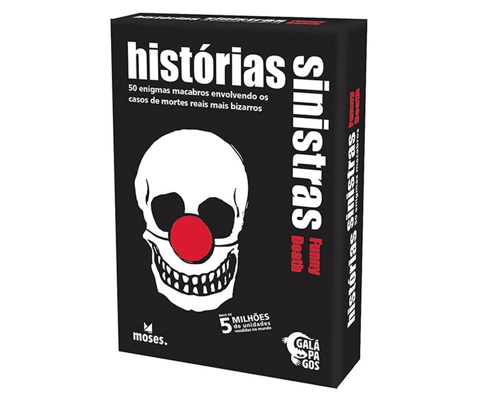 Histórias Sinistras: Mortes hilárias possui mais de cinco milhões de unidades vendidas no mundo (Foto: Reprodução/Amazon  )