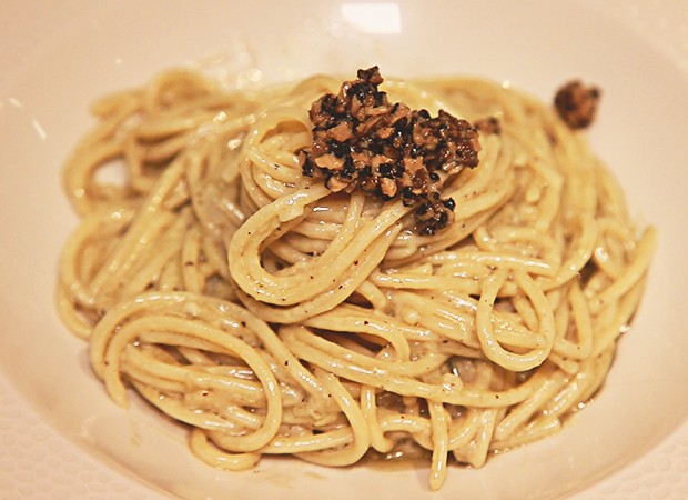 spaghetti com molho de queijos (Foto: Reprodução)