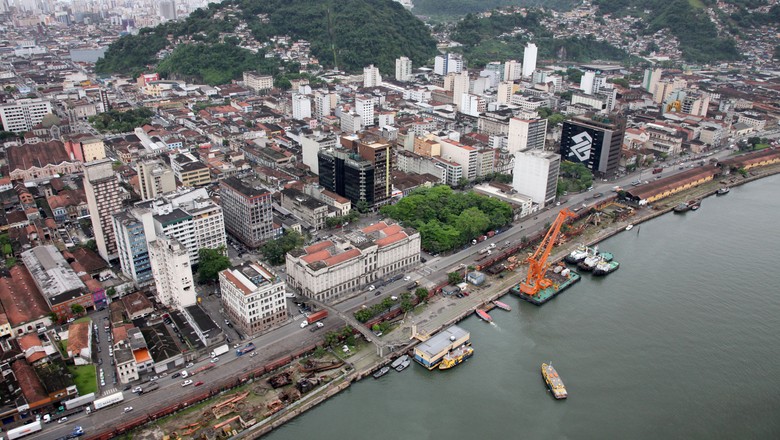 Fotos do Porto de Santos para o banco de imagens do site www.portodesantos.com.br (Foto: www.estudio58.com.br)