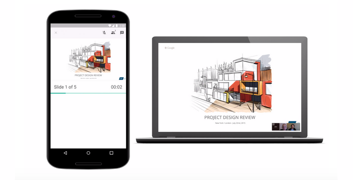 App de apresentações para Android ganha integração com Hangouts (Foto: Divulgação)
