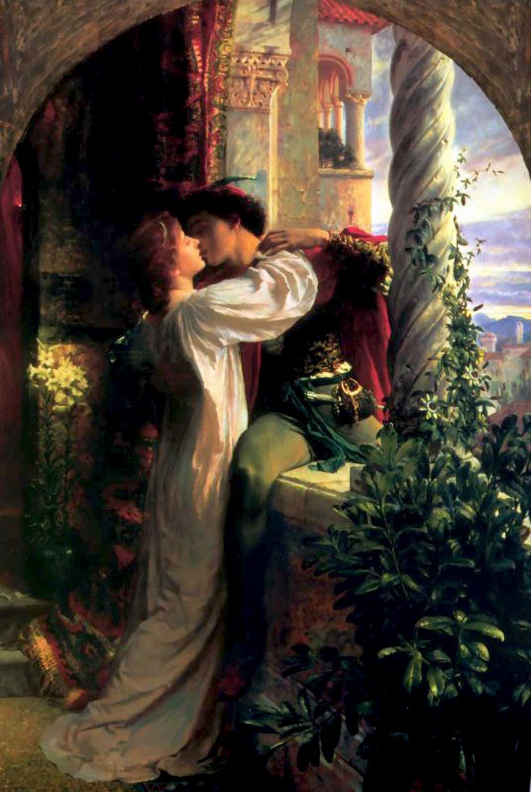 Pintura "Romeu e Julieta", de Frank Dicksee, do ano de 1884. (Foto: Wikipedia Commons) Pintura "Romeu e Julieta", de Frank Dicksee, do ano de 1884. (Foto: Wikipedia Commons)