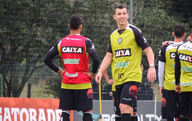Marcelo Toscano, atacante, figueirense, treino, cft, (Foto: Renan Koerich)
