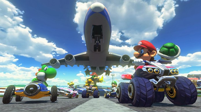 Os gráficos de Mario Kart 8 impressionam e são provavelmente os mais belos produzidos pela Nintendo atualmente (Foto: Reprodução/Mario Wikia)
