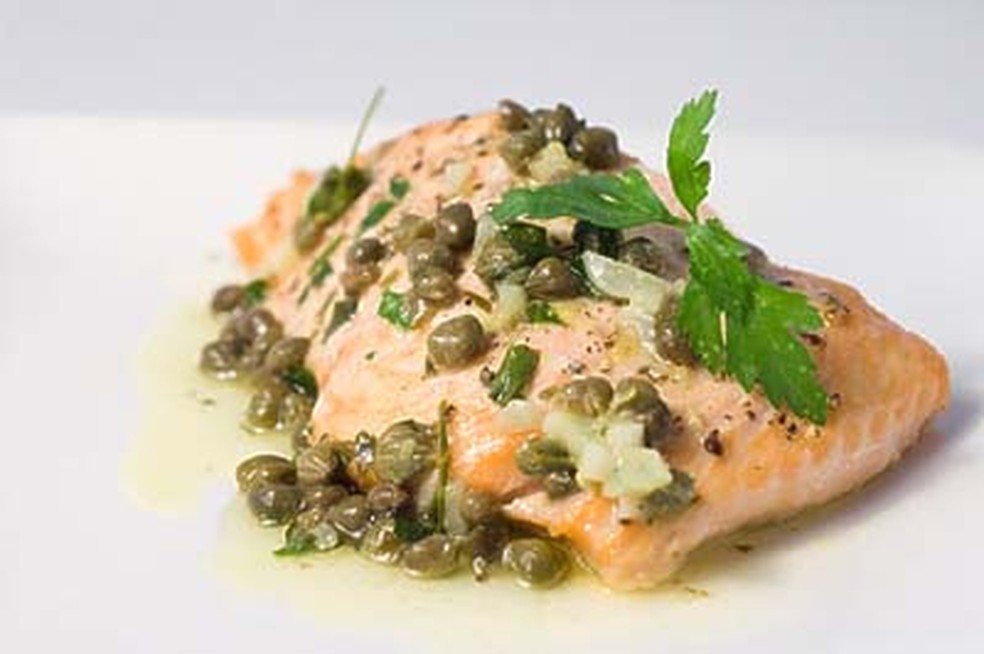 Salmao Com Alcaparras Receitas