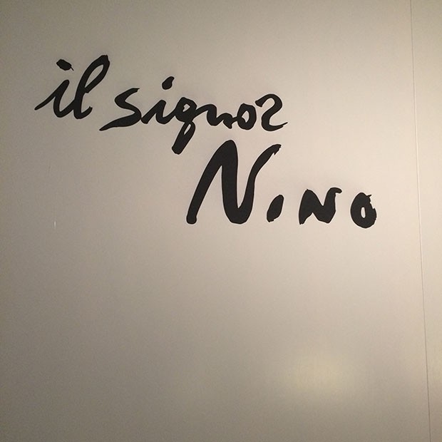 Nino Cerruti’s signature (Foto: Suzy Menkes /Instagram)