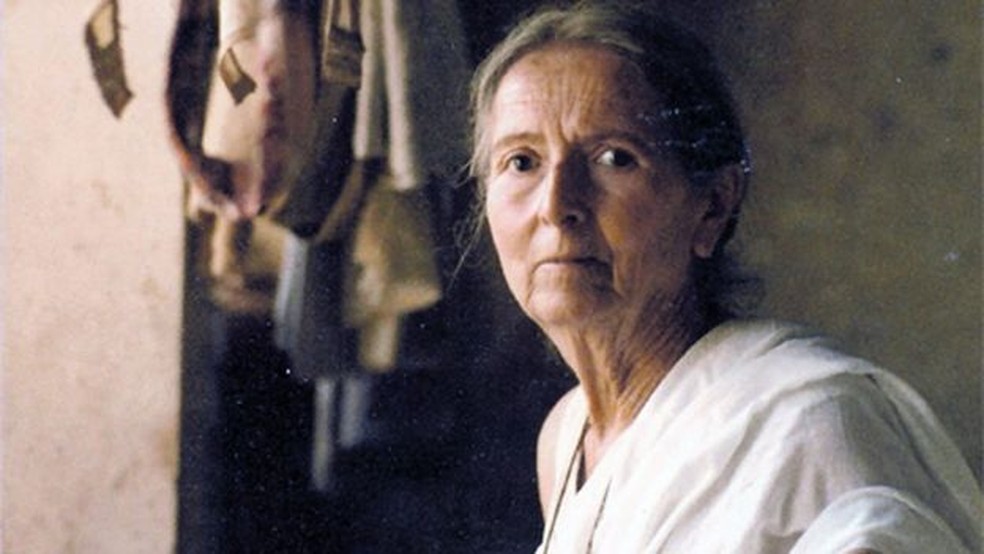 Savitri Devi no ano de 1980  (Foto: Savitri Devi Archive)