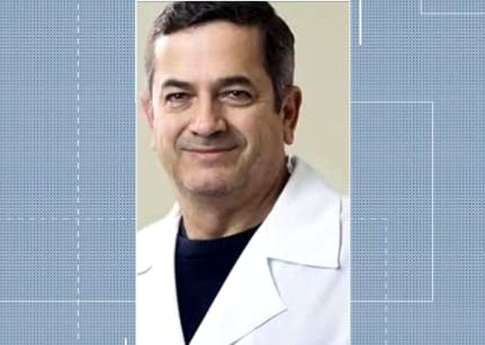 Jonas Coelho tinha 55 anos e era médico no principal hospital da Serra catarinense  — Foto: NSc TV/Reprodução
