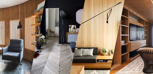 Top 15: salas de estar com madeira (Foto: Divulgação )