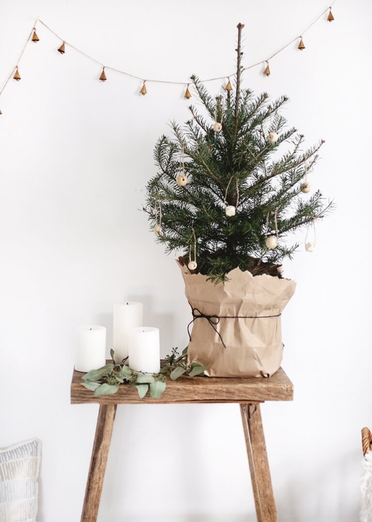 Árvore de Natal pequena: 11 ideias perfeitas para pouco espaço (Foto: reprodução / Pinterest)