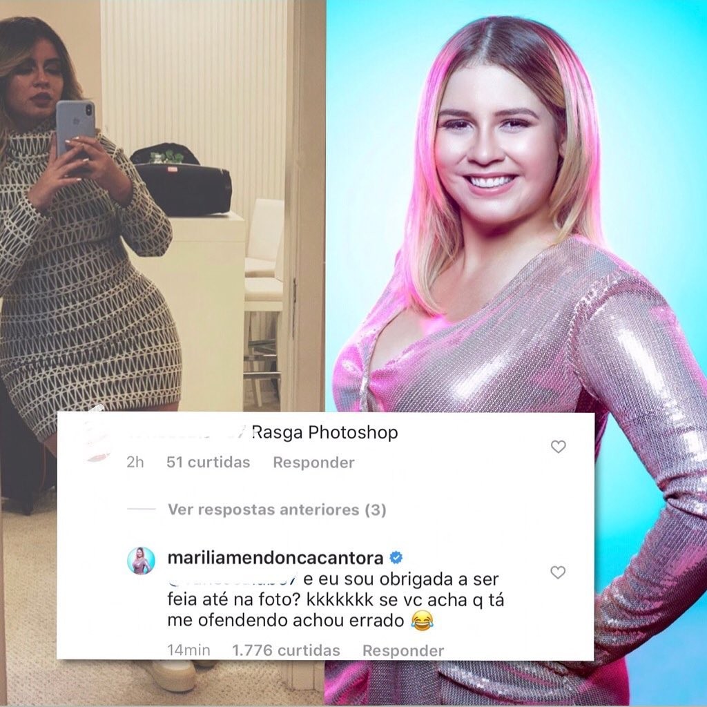 Marília Mendonça Rebate Comentário Sobre Photoshop Em Foto Revista Marie Claire Celebridades 