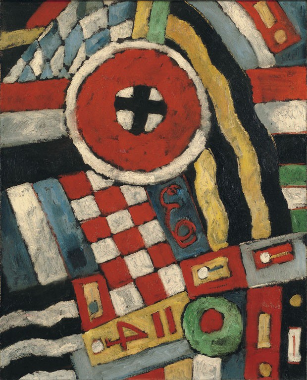Berlin Abstraction, 1914-15, de Marsden Hartley (Foto: Divulgação)