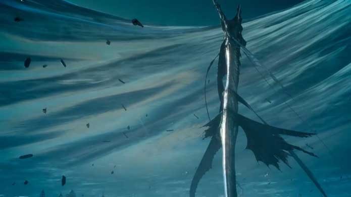 Dê o golpe final no Leviatã de Final Fantasy XV (Foto: Reprodução/Murilo Molina)