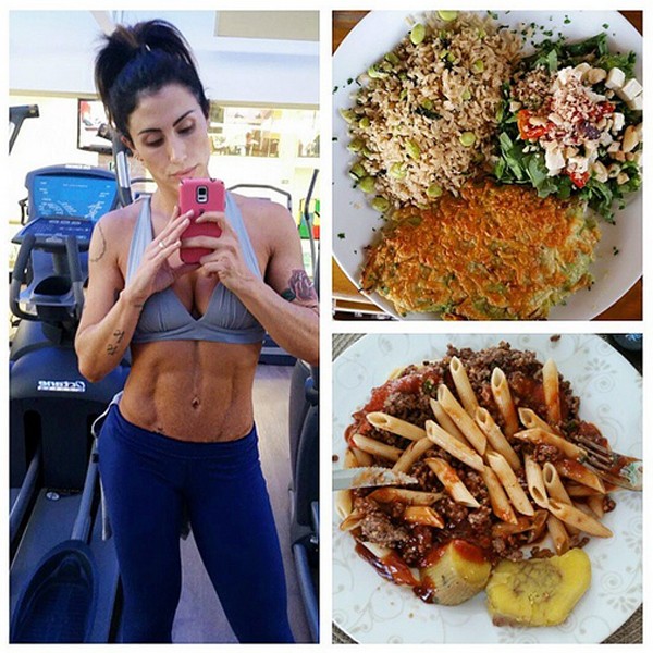Jaque exibe seu corpo definido e mostra sua dieta (Foto: Reprodução / Instagram)