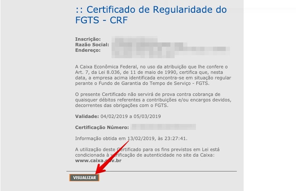 Como tirar Certificado de Regularidade do FGTS online no ...