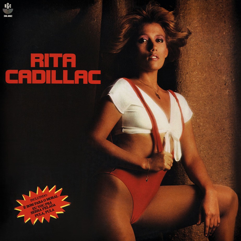 Rita Cadillac nos anos 80, na época em que fazia parte do Programa do Chacrinha na Globo (Reprodução)
