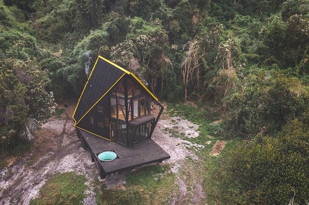 Esta tiny house autossuficiente permite que você viva sem pagar contas (Foto: Divulgação / ZeroCabin)