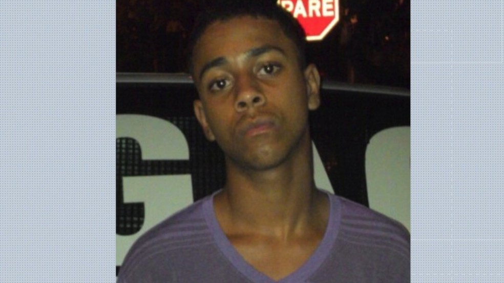 Hiago José Costa dos Santos de 22 anos foi morto durante confronto em Vitória — Foto: Reprodução/TV Gazeta
