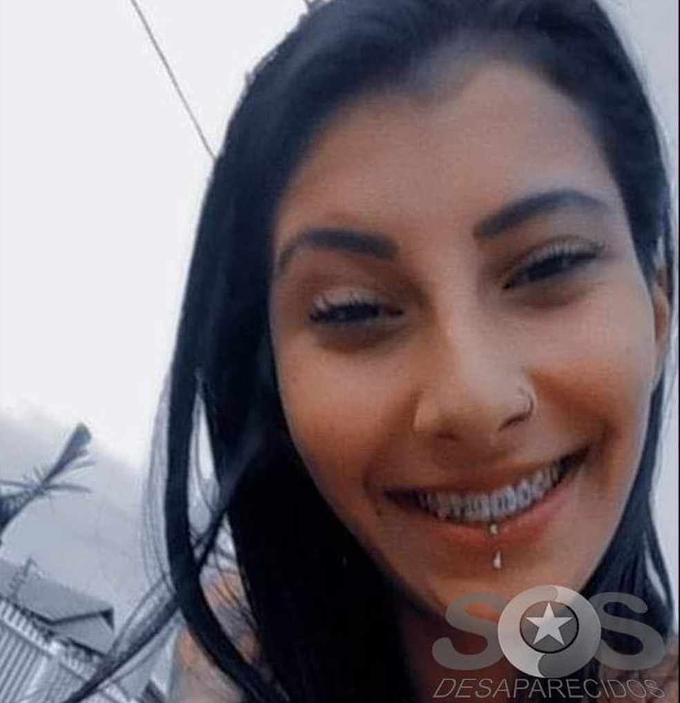 Jéssica Elias da Rosa, de 24 anos, não é vista desde janeiro  — Foto: PM/ Divulgação 