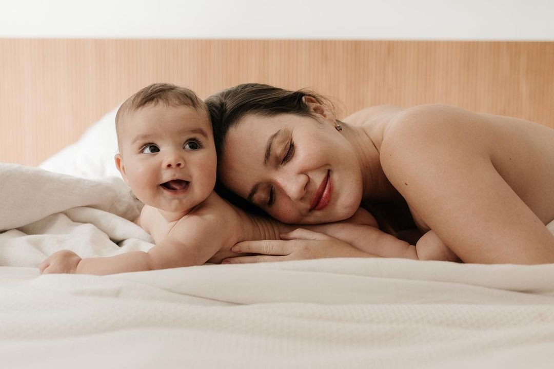 Nathalia Dill e a filha Eva (Foto: Reprodução Instagram)