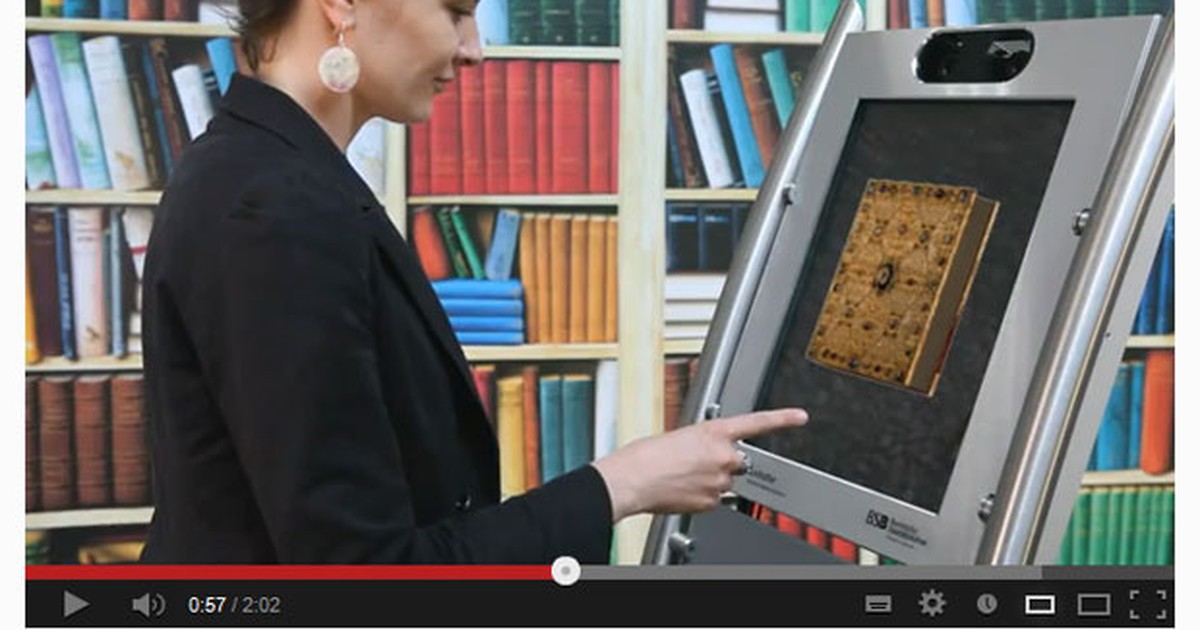 G1 – Messe in Deutschland zeigt Technologie, die alte Bücher in 3D erkundet