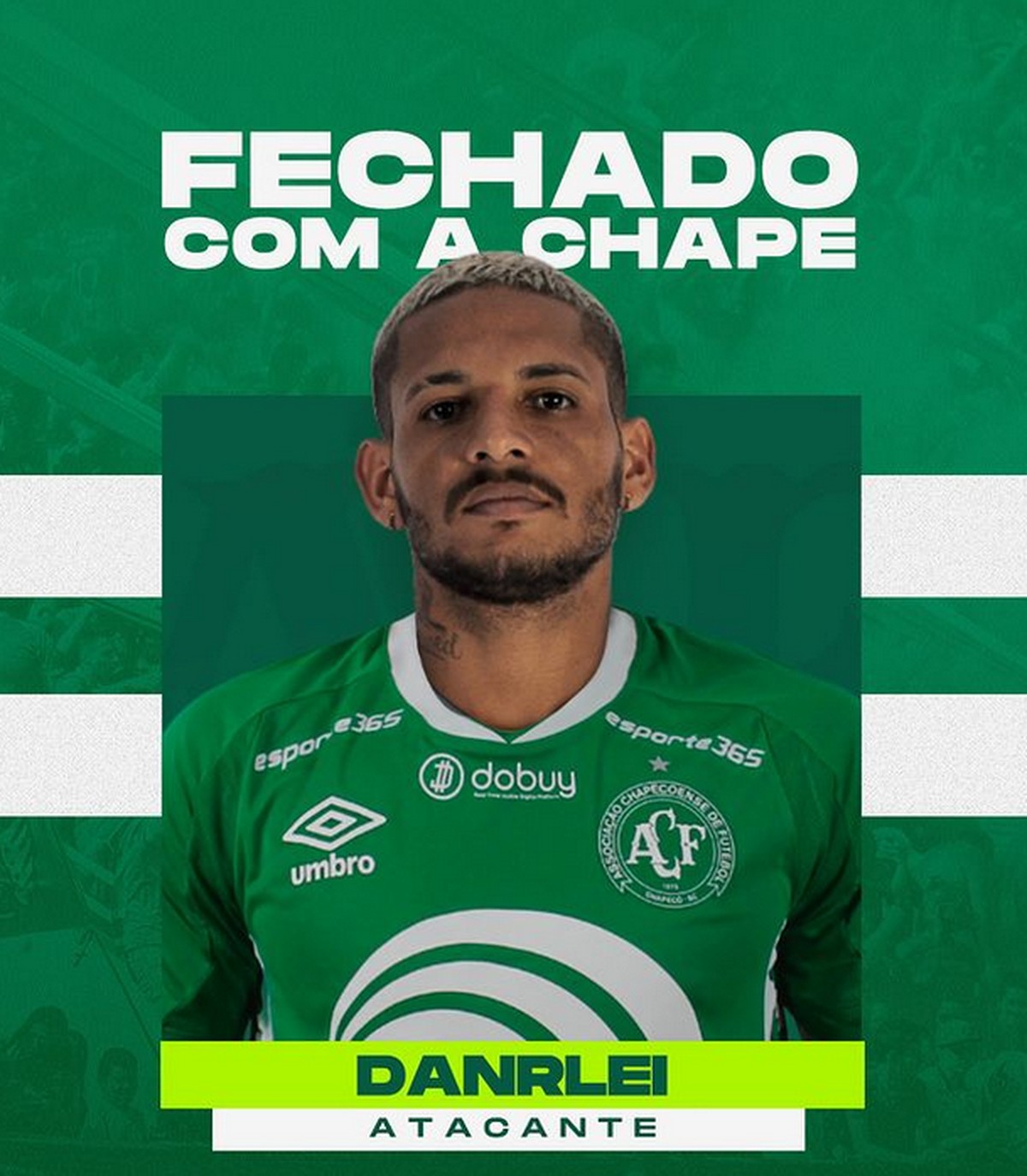 Atacante Danrlei é oficializado pela Chapecoense para 2023 | futebol | ge 