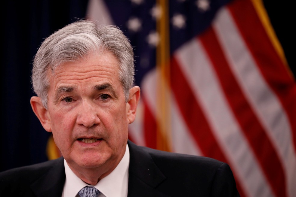 Presidente do Fed, Jerome Powell (Foto: Aaron P. Bernstein/Reuters)