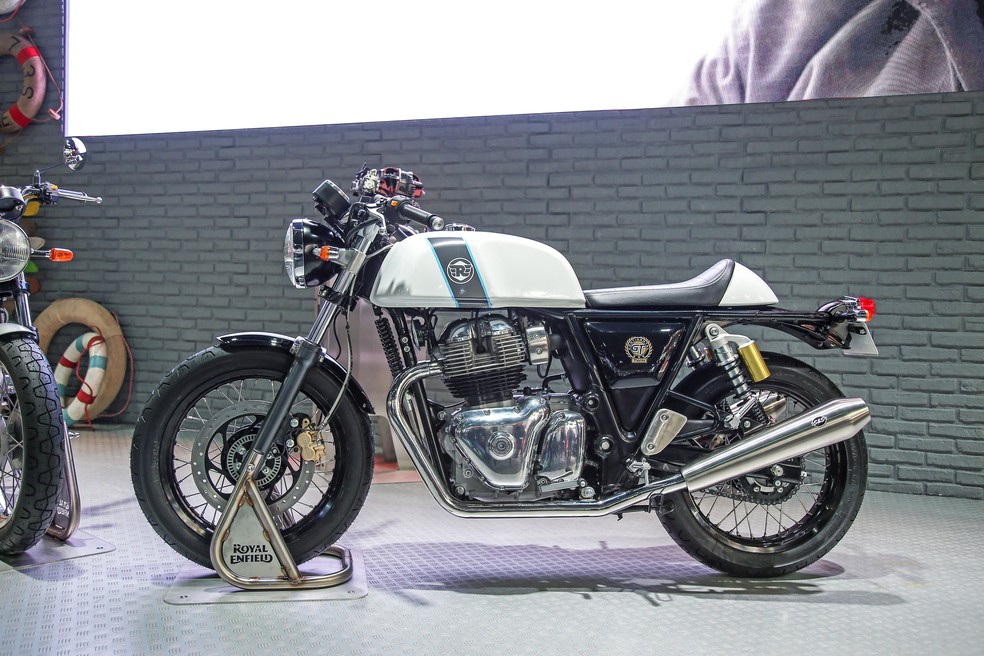 Royal Enfield Continental GT 650 — Foto: EICMA/Divulgação