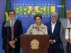 Presidente Dilma Rousseff manifesta solidariedade ao ex-presidente Lula