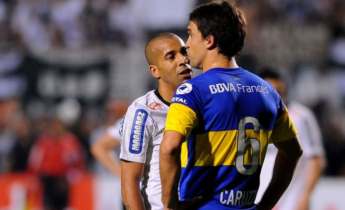 Emerson Corinthians Caruzo Boca juniors (Foto: Marcos Ribolli / Globoesporte.com)