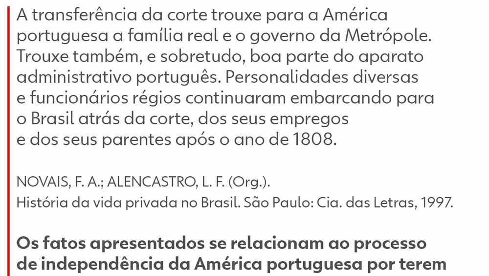 Quiz – independencia do brasil
