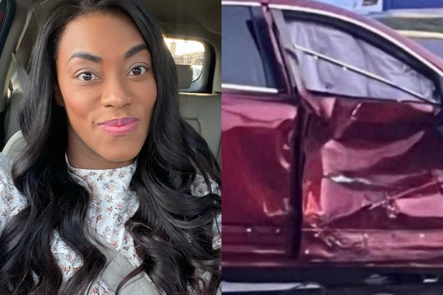 Elaine Martins relata acidente de carro (Foto: Reprodução/Instagram)