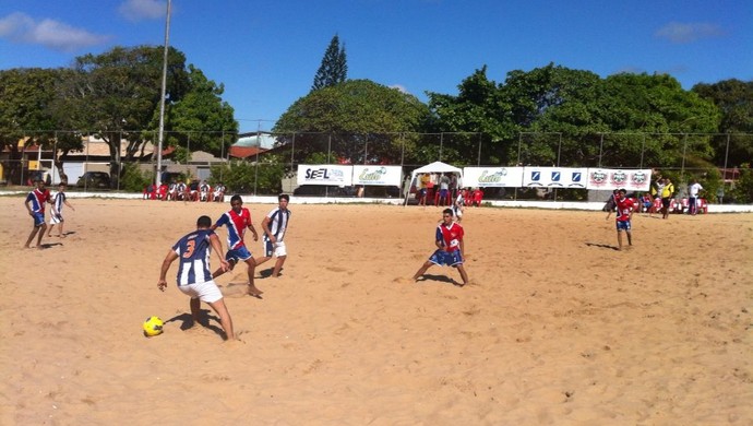 Circuito RN de Beach Soccer, Arena Pirangi (Foto: Andrey Valério/Divulgação)