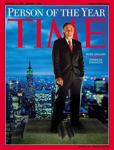 Rudy Giuliani (Foto: Time Reprodução/Twitter/Magazine)