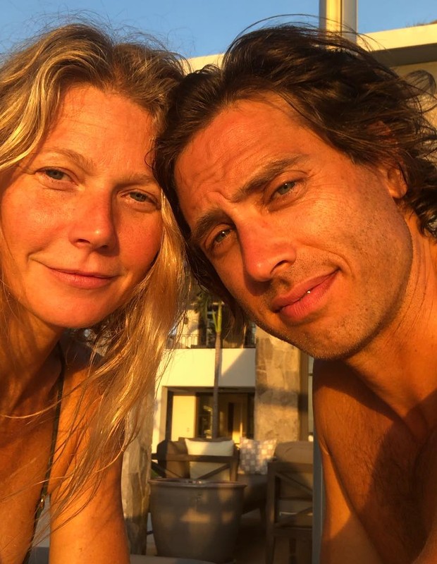 Gwyneth Paltrow e o marido, Brad Brad Falchuk (Foto: Reprodução Instagram)