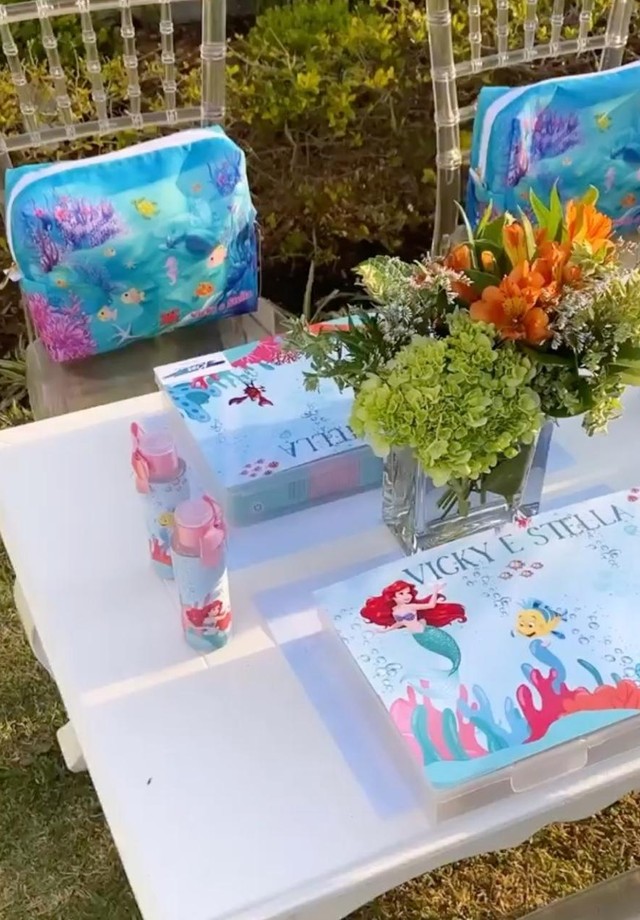 Bella Falconi mostra detalhes da festinha de aniversário para as filhas (Foto: Reprodução/Instagram)