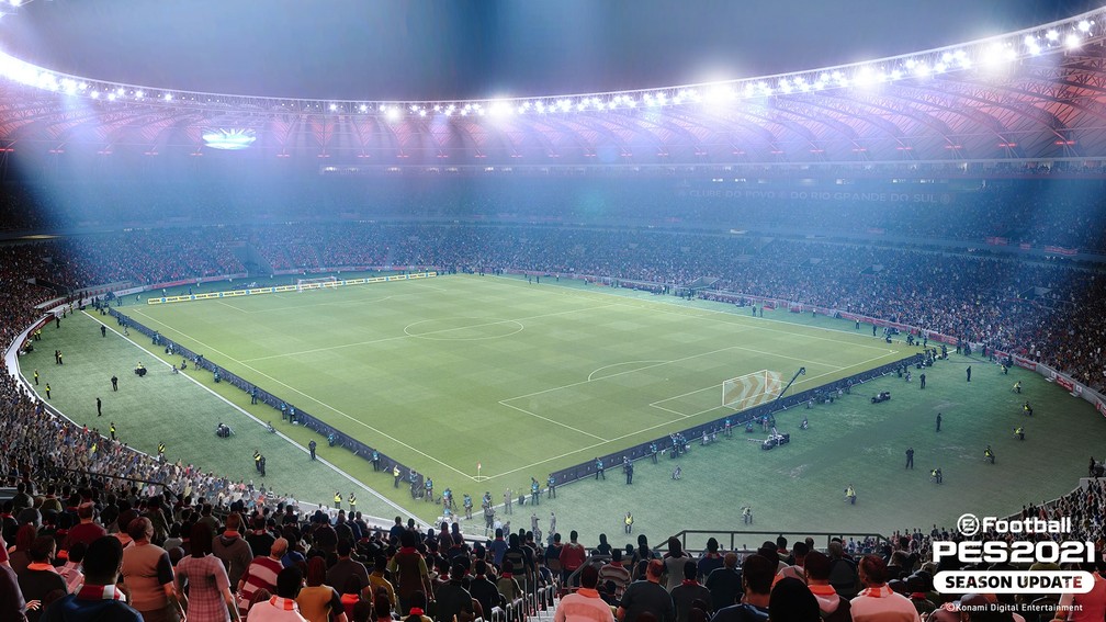 Beira-Rio é um dos estádios exclusivos do PES 2021 — Foto: Divulgação