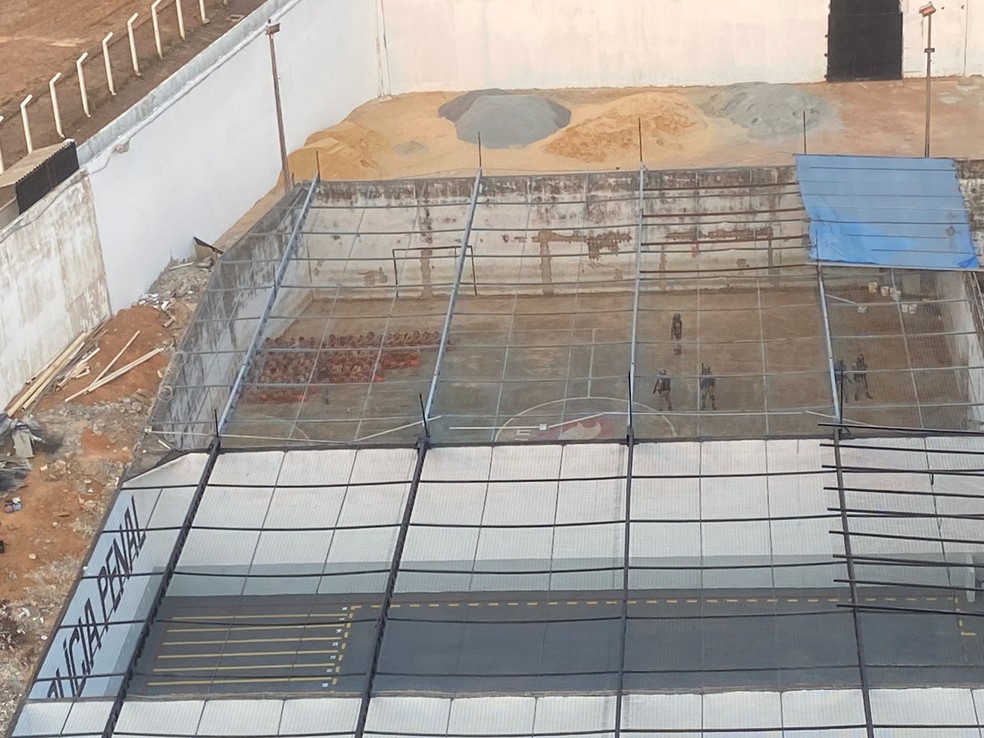 Unidade Penal de Palmas foi um dos pres&iacute;dios alvo da opera&ccedil;&atilde;o &mdash; Foto: MPTO/Gaeco