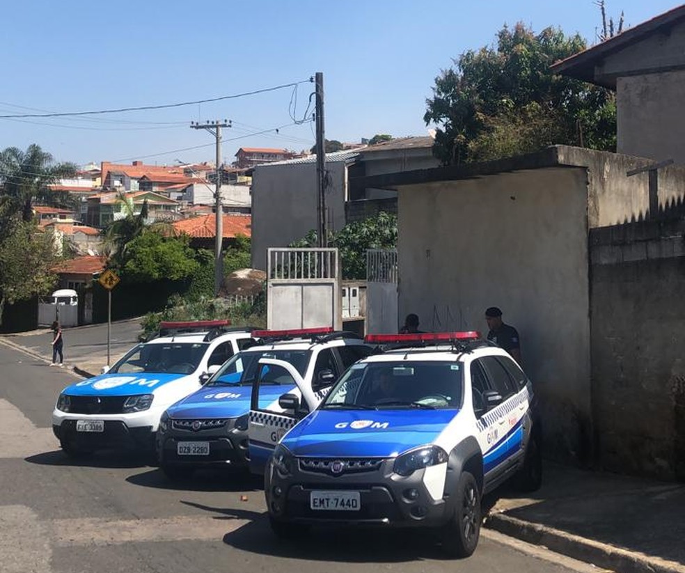 Tiroteio começou após uma abordagem no Parque São Francisco, em Itatiba — Foto: Divulgação/Guarda Municipal