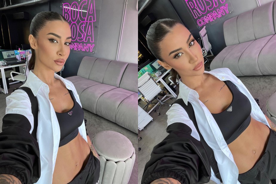 Bianca Andrade mostra barriga chapada no Instagram
