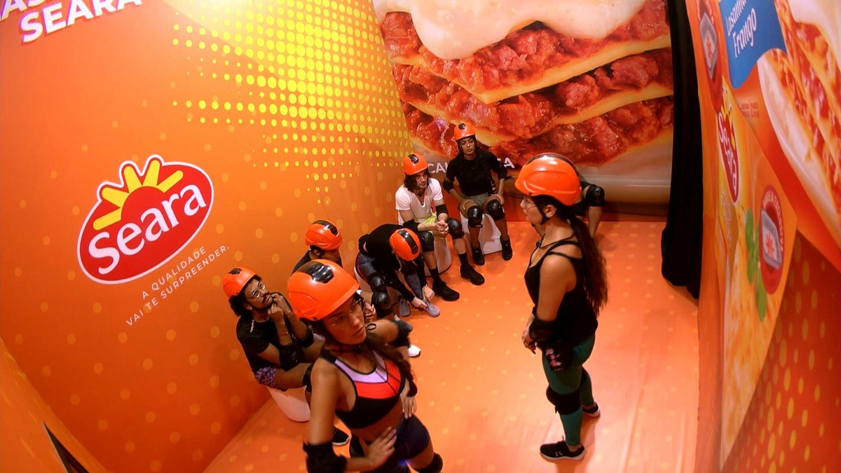 Começa a Prova do Anjo Lasanha Seara no BBB21 | casa BBB ...