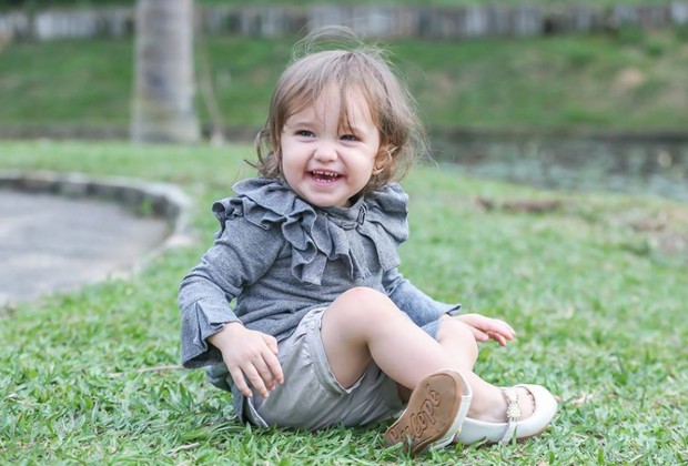Maria Amélia, 2 anos (Foto: Reprodução/Facebook (Fabio Coelho))