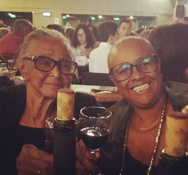Sandra de Sá e a mãe, dona Jurema (Foto: Reprodução/Instagram)