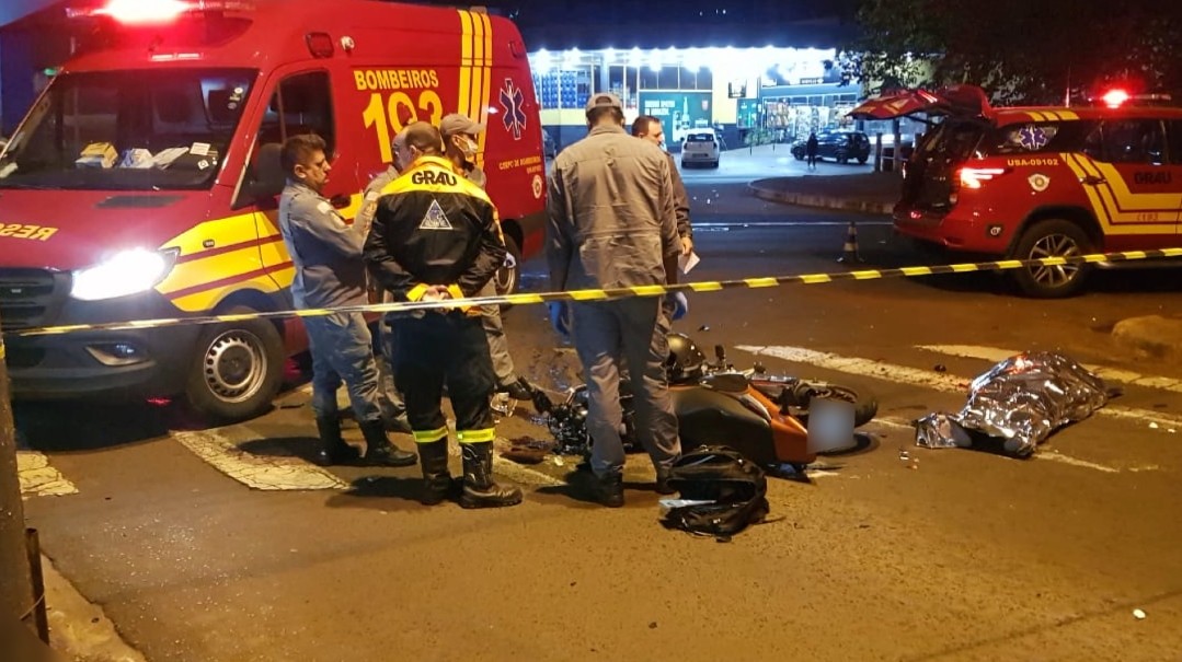 Motociclista morre após colisão com carro na Avenida Francisco Junqueira em Ribeirão Preto, SP